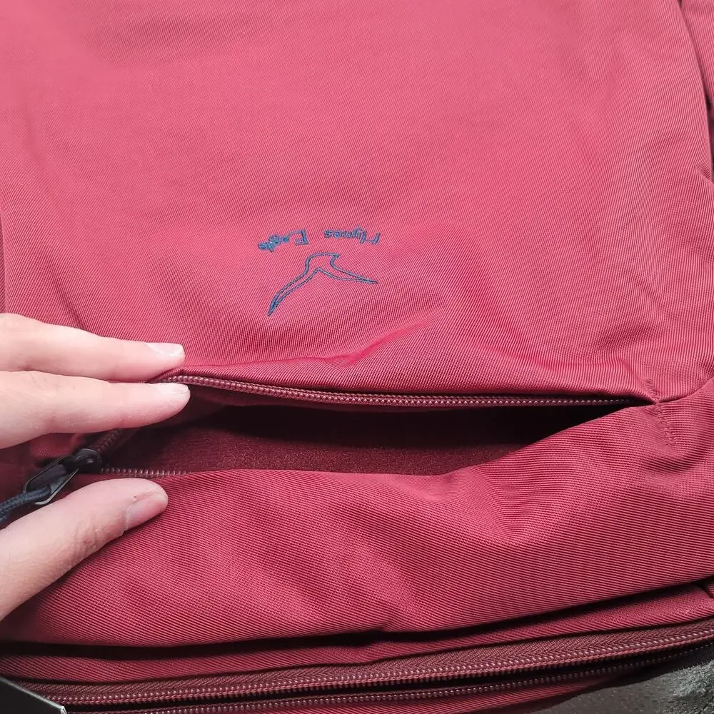 Hynes Eagle Red Travel Backpack Carry On 44L Laptop Bag New With Tags